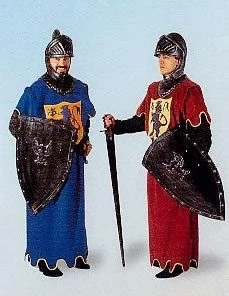 Disguises Knight Blue Medieval Men's Hire Costume Mens