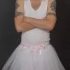 Interalia Ballerina Male Costume Tutu White