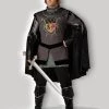 Disguises Knight Medieval Dark Knight Mens Hire Costume