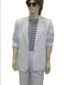 Disguises Miami Vice Crockett Mens 1980s Hire Costume