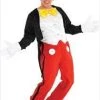 Disguises Mickey Mouse Mens Jumpsuit Hire Costume