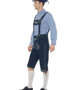Smiffy's Rutger Oktoberfest Bavarian Lederhosen Costume Mens