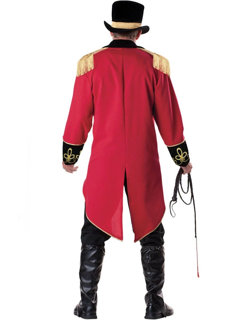 In Character Mens Ringmaster Adult Circus Hire Costume 4 In Character Mens Ringmaster Adult Circus Hire Costume