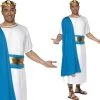 Smiffy's Caesar Men's Costume Roman Toga Fancy Dress Greek Party Outfit