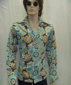Disguises Shirts 60s And 70s Mens Hire Costumes