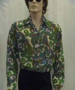 Disguises Shirts 60s And 70s Mens Hire Costumes