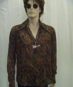 Disguises Shirts 60s And 70s Mens Hire Costumes
