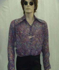Disguises Shirts 60s And 70s Mens Hire Costumes