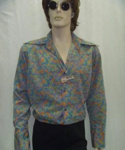 Disguises Shirts 60s And 70s Mens Hire Costumes