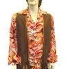 Disguises Hippie 60's And 70's Vests Men's Hire Costumes