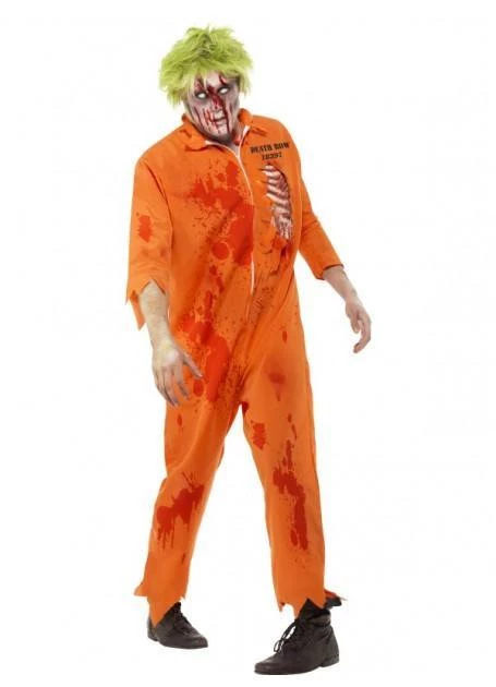 Smiffy's Zombie Death Row Inmate Men's Halloween Costume For Sale Buy Costumes 3 Smiffy's Zombie Death Row Inmate Men's Halloween Costume For Sale Buy Costumes