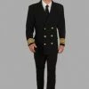 Creative Costuming Pilot Airline Captain's Uniform Men's Hire Costume Mens