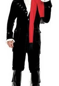 Disguises Pirate Captain Buccaneer Mens Costume Hire