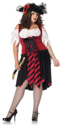 Disguises Pirate Wench Crimson Womens Costume Hire 3 Disguises Pirate Wench Crimson Womens Costume Hire