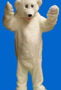 Disguises Mens Polar Bear Adult Mascot Hire Costume