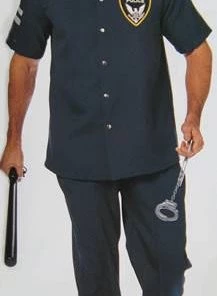 Disguises Policeman Eagle Costume Mens Hire