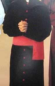 Disguises Priest Mens Hire Costume