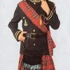 Disguises Mens Scotsman Men's Hire Costume Kilt Fancy Dress