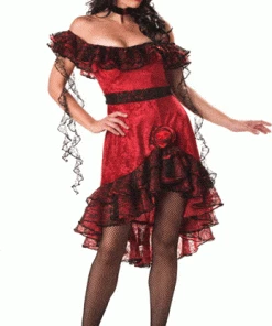 Disguises Womens Senorita Sexy Women's Hire Costume Mexican & Spanish Fancy Dress