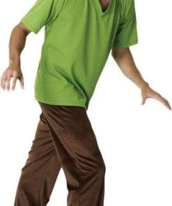 Disguises Shaggy Men's Hire Costume Scooby Doo Fancy Dress