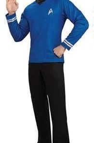 Disguises Star Trek Mens Hire Costume 2009 Blue