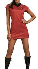 Disguises Star Trek Womens Costume Hire Lt Uhura