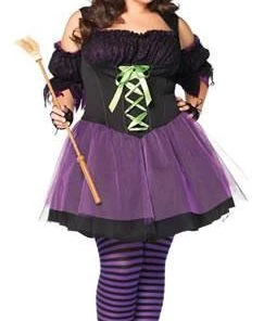 Disguises Witch Superstition Vixen Womens Costume Hire