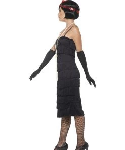 Smiffy's Flapper 1920's Longer Fringed Adult Costume Womens