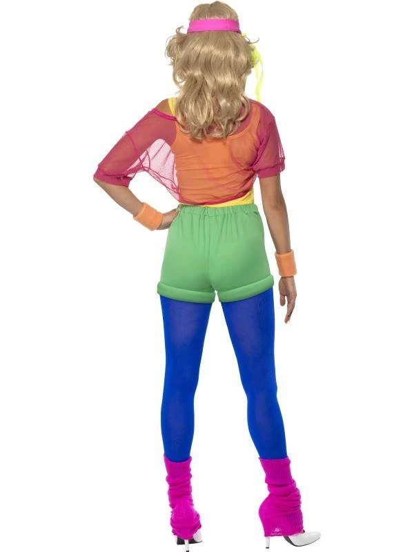 Smiffy's Olivia Newton John 80's Aerobics Work Out Let's Get Physical Costume Womens 5 Smiffy's Olivia Newton John 80's Aerobics Work Out Let's Get Physical Costume Womens