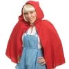 Tomfoolery Red Riding Adult Costume Hood Cape