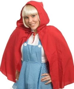 Tomfoolery Red Riding Adult Costume Hood Cape