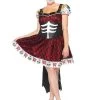 Leg Avenue Day Of The Dead Senorita Plus Size Womens Hire Costume