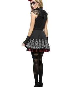 Smiffy's Womens Day Of The Dead Mexican Halloween Costume