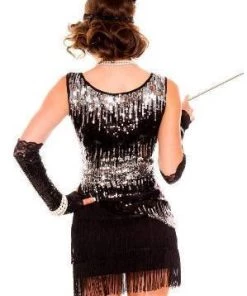 Music Legs Fearless Flapper Gatsby Flapper Womens Costume