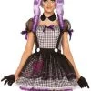 Leg Avenue Dolly Halloween Dead Eye Adult Costume For Hire