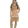 Smiffy's Womens Indian Wild West Indian Lady Costume
