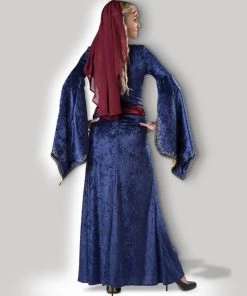 In Character Maid Marian Medieval Fair And Banquet Hire Costume Gown Womens