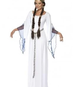Smiffy's Medieval Maid White Costume