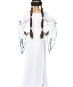 Smiffy's Medieval Maid White Costume