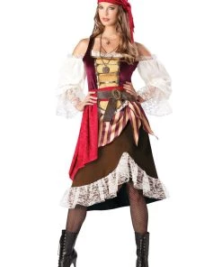 In Character Pirate Wench Deckhand Darling Womens Hire Costume