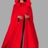 In Character Red Riding Hood Grand Cape Hire Womens