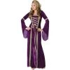Disguises Lady Of The Court Renaissance Purple Medieval Adult Hire Costume