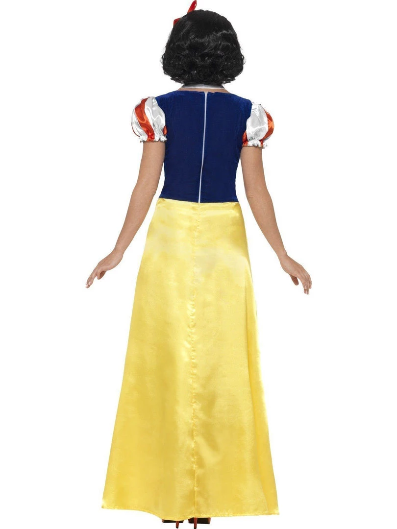 Smiffy's Snow White Fairy-tale Long Princess Fancy Dress Costume Womens 5 Smiffy's Snow White Fairy-tale Long Princess Fancy Dress Costume Womens