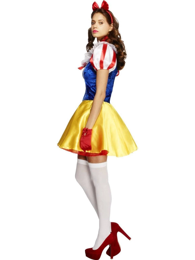 Smiffys Womens Snow White Fever Fairytale Costume For Sale 4 Smiffys Womens Snow White Fever Fairytale Costume For Sale