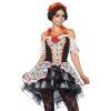 Leg Avenue Womens Sugar Skull Women's Mexican Day Of The Dead Costume