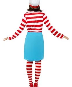 Smiffy's Womens Wenda Where's Wally Adult Costume Wheres Waldo Book Week Fancy Dress