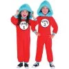Amscan Dr Seuss Thing 1 And Thing 2 Children's Costume Kids