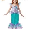 Rubie's Kids Ariel Glitter And Sparkle Girl's Costume