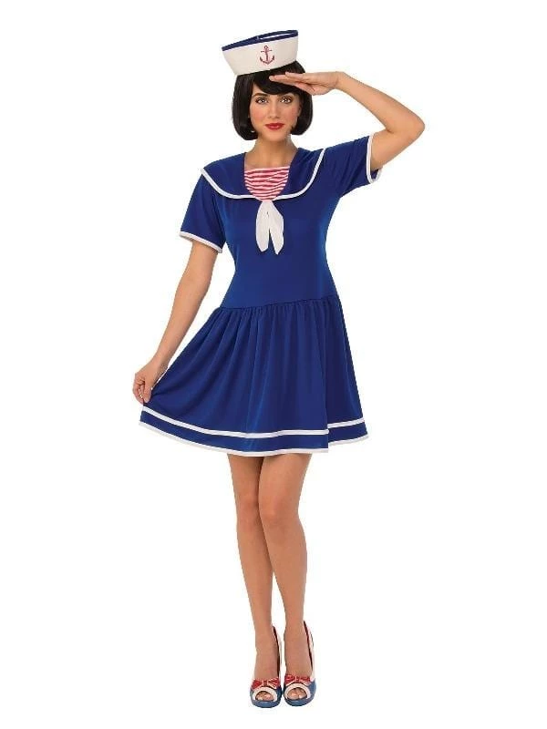 Rubies Womens Sailor Lady Adult Costume 3 Rubies Womens Sailor Lady Adult Costume