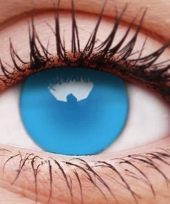 ColourVue Electric Blue Contact Lenses